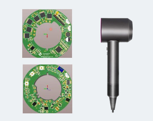 Площадь монтажа PCB с полным мостом IPM для сушилки волос с высоким давлением высокой скоростью неиндуктивный FOC
