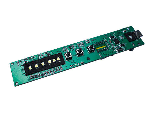 FR-4 однослойный PCB сборка изготовления для RF красоты с USB-коннектором
