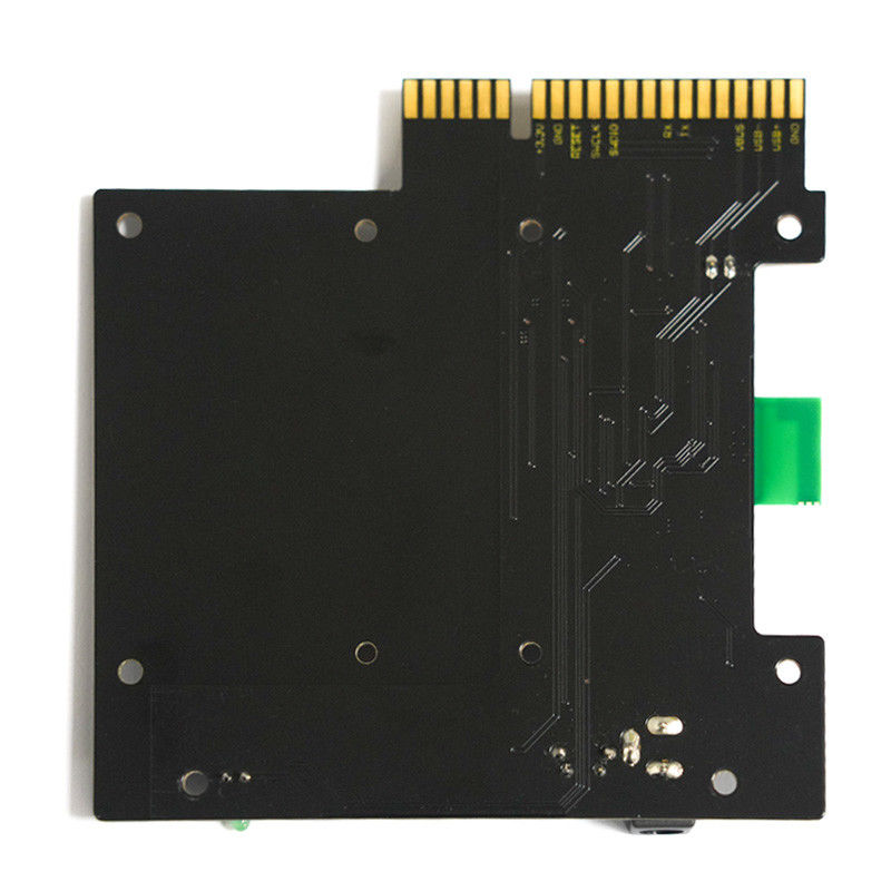 Печатная плата Rohs Compliant & UL Certified FR-4 PCBA с сварной маской цвет черный 1 унция меди